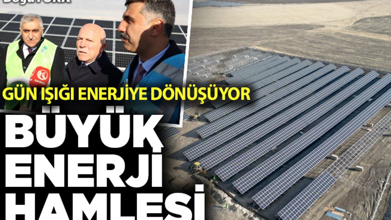 Büyükşehir’den dev bir enerji yatırımı daha