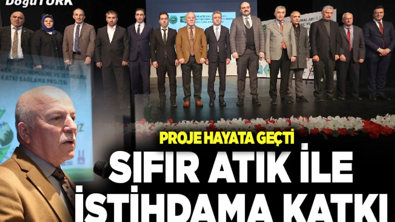 Büyükşehir’den sıfır atık ve istihdama yönelik yeni bir proje daha