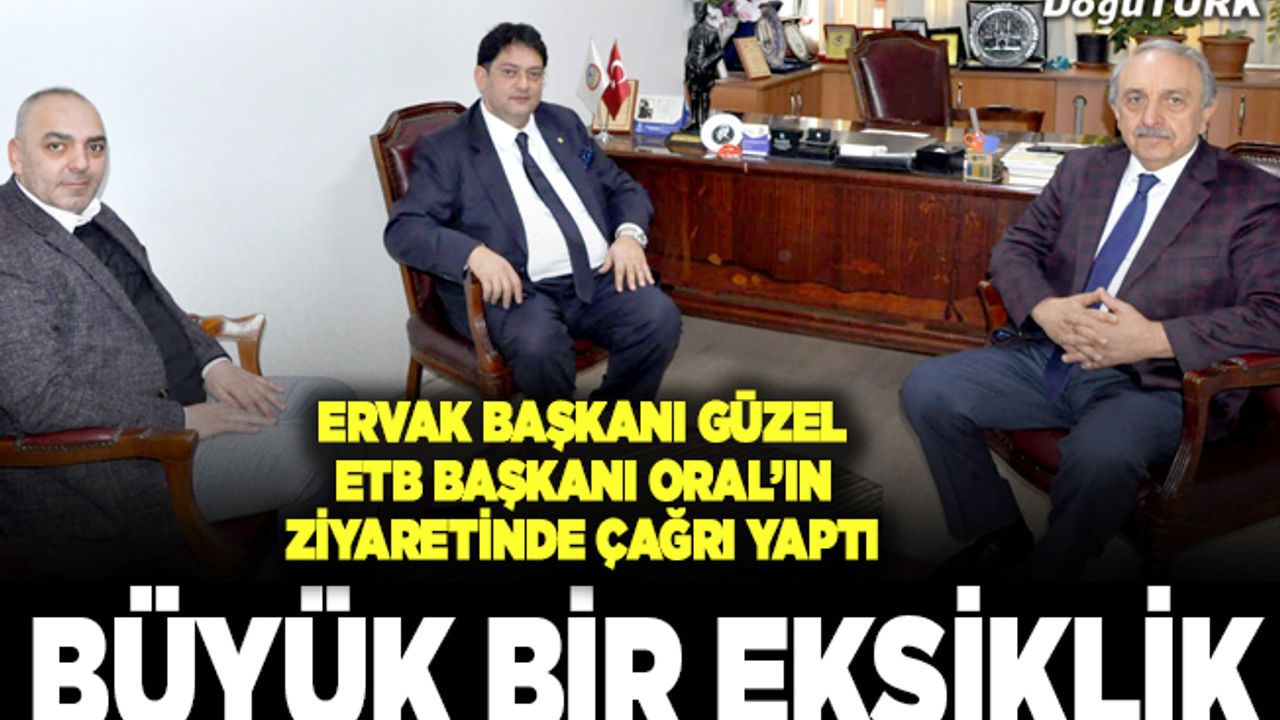 Erzurum Ticaret Borsa’sından ER-VAK’a ziyaret
