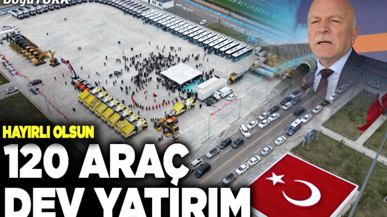 16. filo, 120 araç, 600 milyonluk yatırım