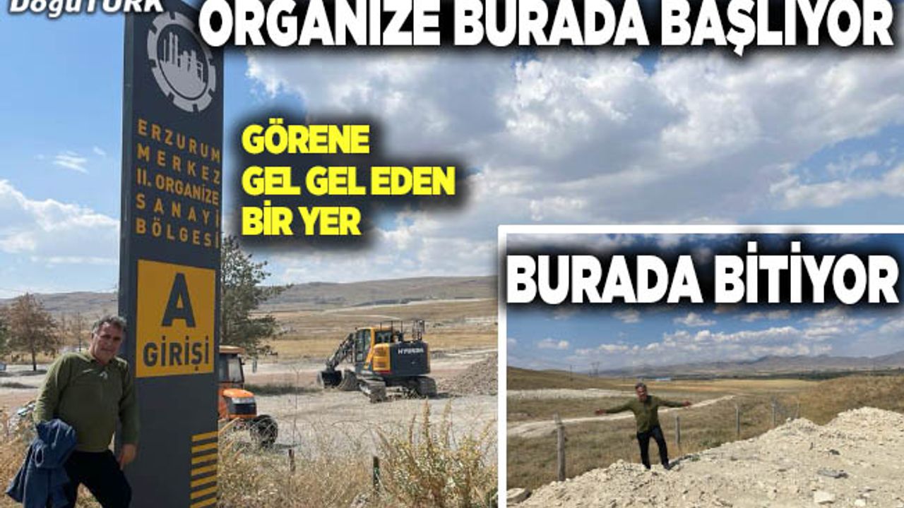 Organize burada başlıyor, burada bitiyor