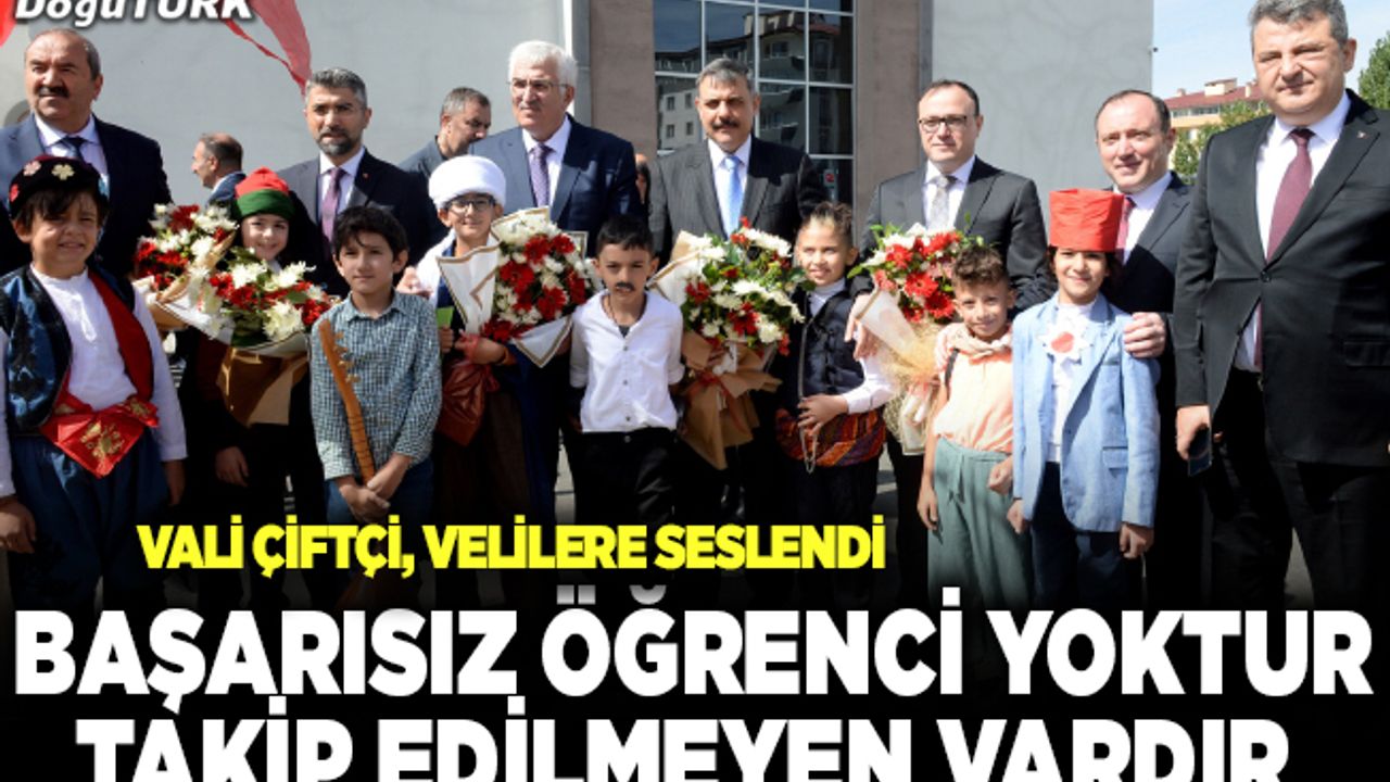 Vali Çiftçi: Yavrularımızı geleceğe en güzel şekilde hazırlamalıyız