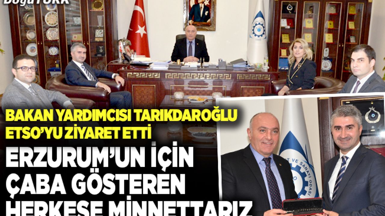 Bakan Yardımcısı Tarıkdaroğlu, Özakalın’ı ziyaret etti
