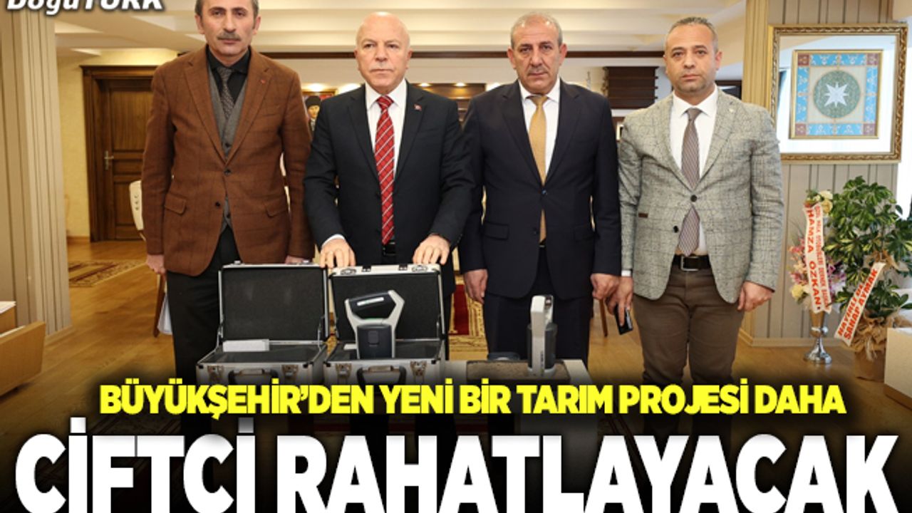 Büyükşehir’den yeni bir tarım projesi daha