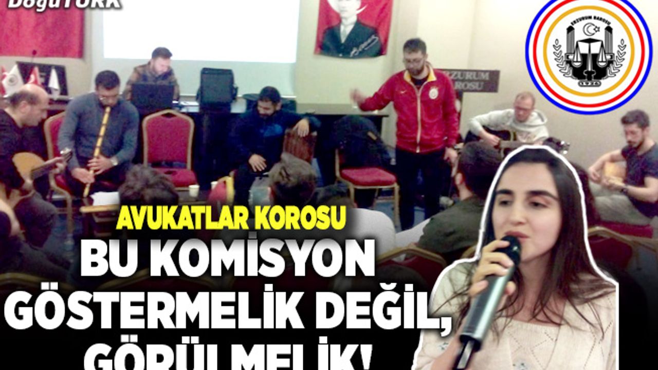 Bu komisyon göstermelik değil, görülmelik!