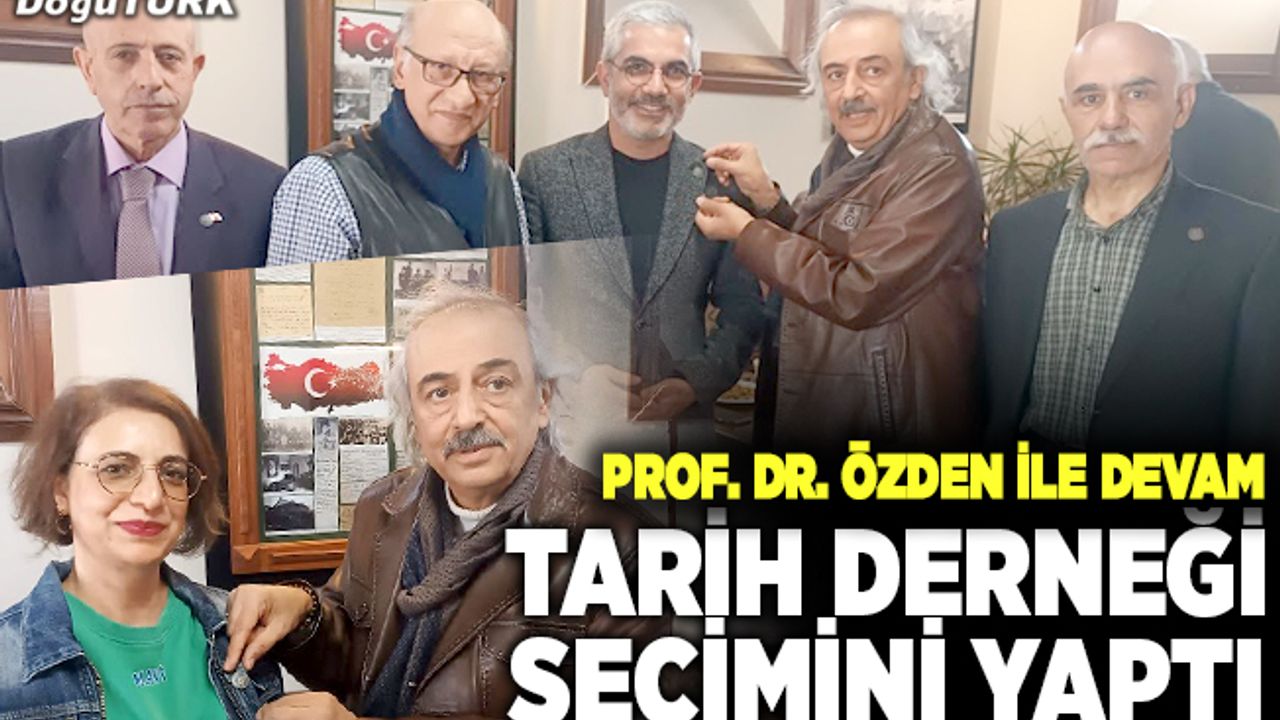 Tarih Derneği, Özden ile yola devam etti