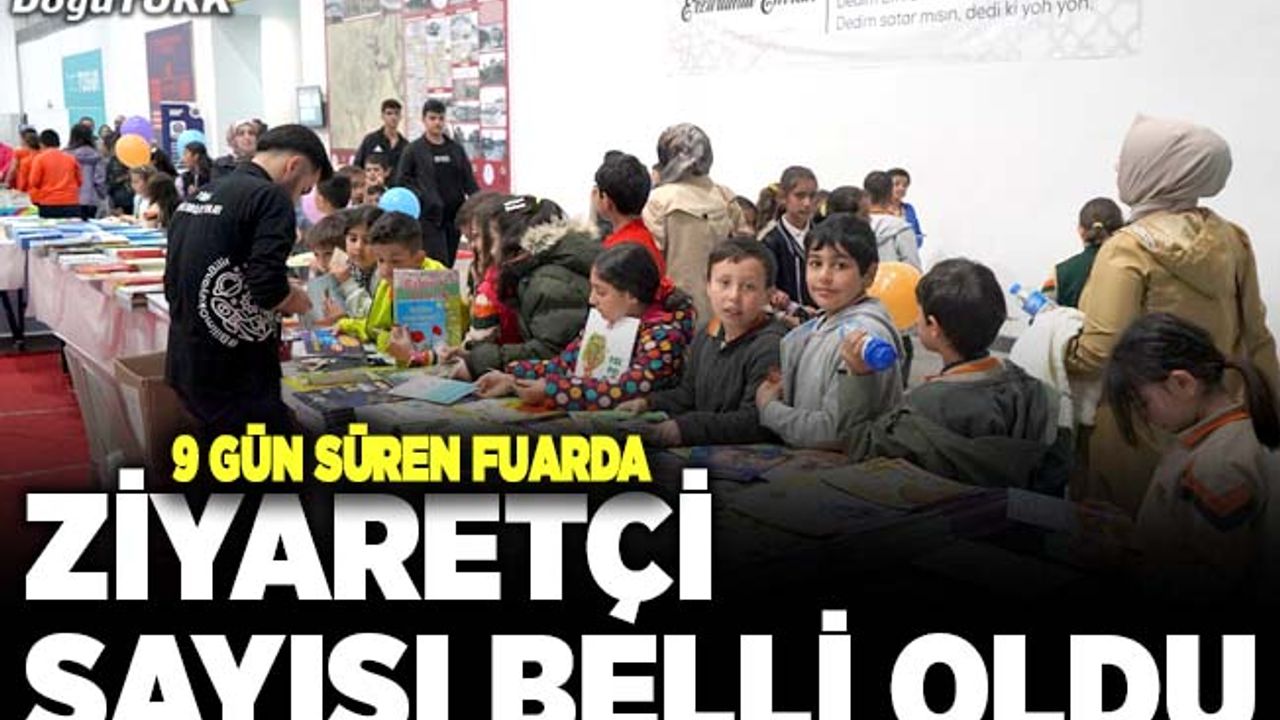 6. Kitap fuarının ziyaretçi sayısı belli oldu