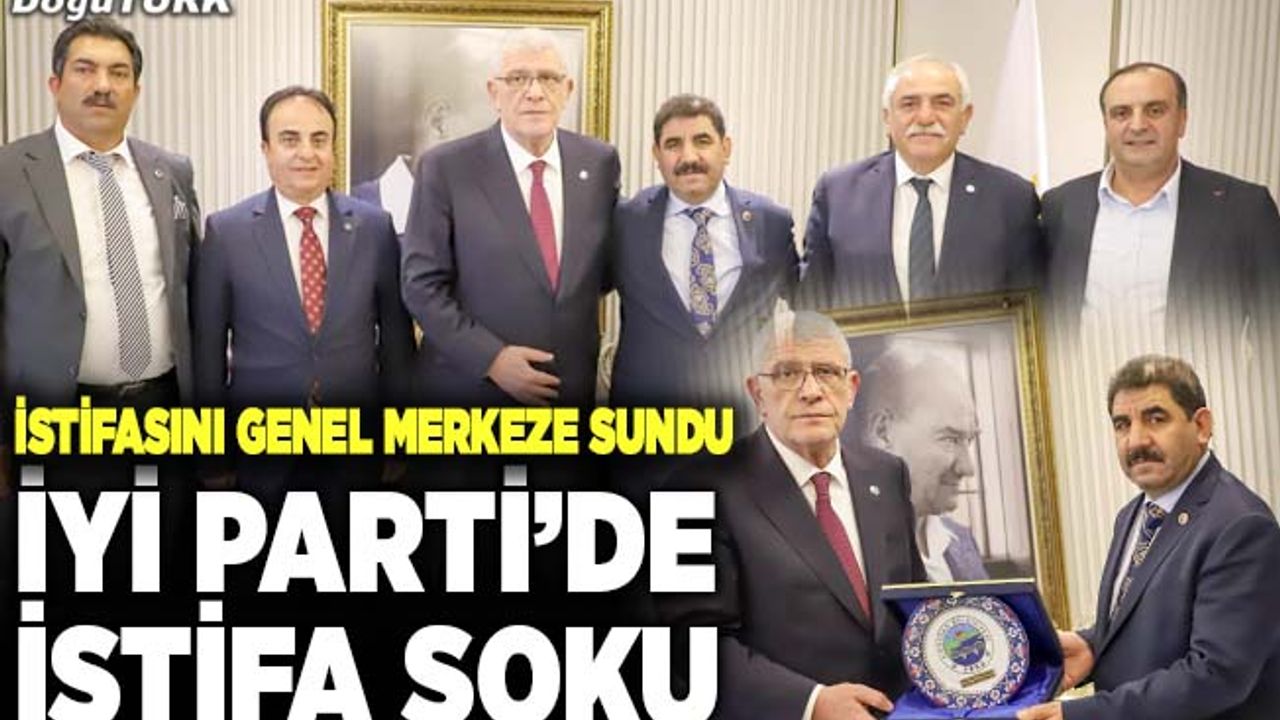 Erzurum’da Belediye Başkanı İYİ Parti’den istifa etti!