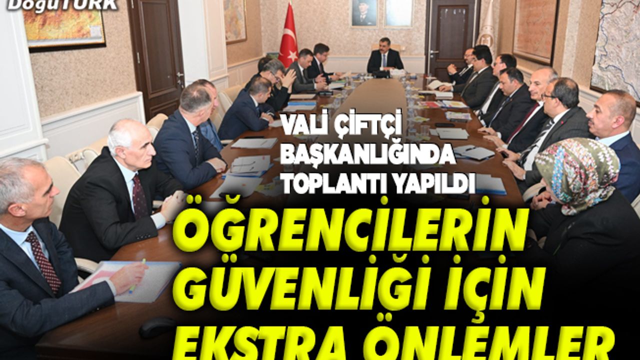 Kız öğrencilerin güvenliği için ekstra önlemler