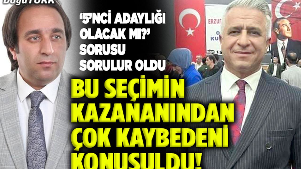 Bu seçimin kazananından çok kaybedeni konuşuldu!