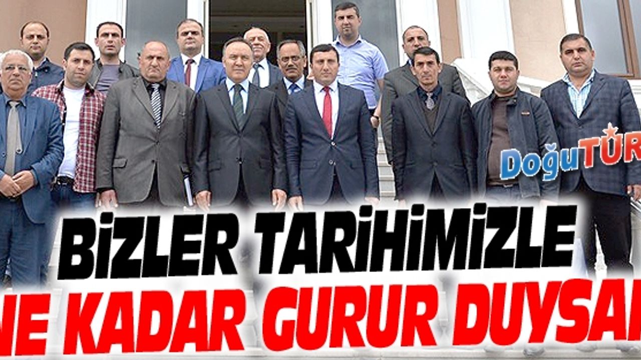 ALTIPARMAK: BİZLER TARİHİMİZLE NE KADAR GURUR DUYSAK, ONUR DUYSAK AZDIR