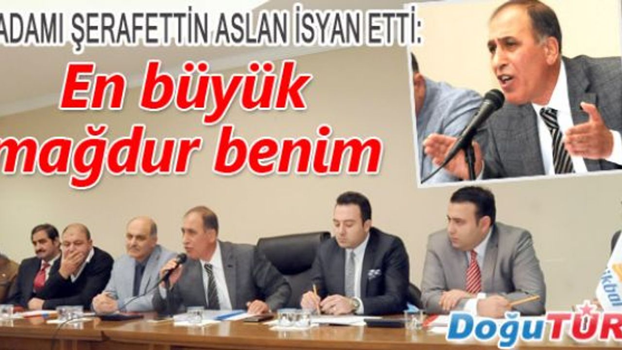 İŞ ADAMI ASLAN’DAN NEW CİTY ÇIKIŞI; EN BÜYÜK MAĞDUR BENİM