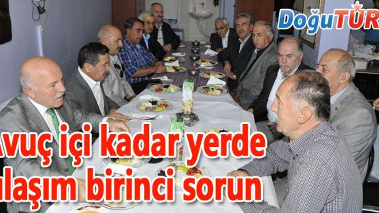 SEKMEN: AVUÇ İÇİ KADAR YERDE ULAŞIM BİRİNCİ SORUN