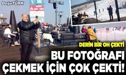 Bu fotoğrafı çekmek için çok çekti!