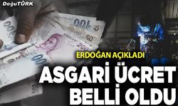 Cumhurbaşkanı Erdoğan asgari ücreti açıkladı