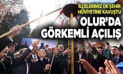 Büyükşehir Olur’daki yatırımlarını hizmete açtı