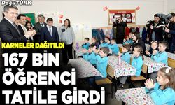 Erzurum’da 167 bin öğrenci karne sevinci yaşadı