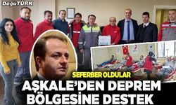 Aşkale’den deprem bölgesine destek