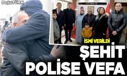 Şehit polisin ismi polis merkezinde yaşayacak
