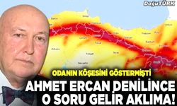 Ahmet Ercan denilince o soru gelir aklıma!