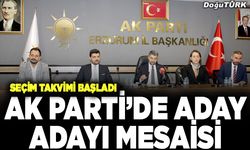 AK Parti’de aday adayı mesaisi