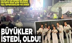 Büyükler istedi, oldu!