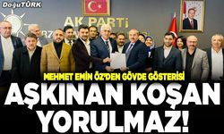 Mehmet Emin Öz’den gövde gösterisi; Aşkınan koşan yorulmaz!