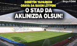 O stad da aklınızda olsun!