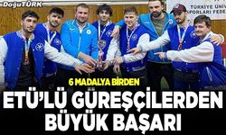 ETÜ’lü güreşçilerden büyük başarı