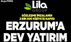 Erzurum’a dev yatırım; Özel sektörün Doğu’daki en büyük yatırımı olacak