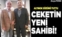 Ceketin yeni sahibi!