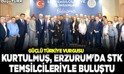 TBMM Başkanı Kurtulmuş, Erzurum'da STK temsilcileriyle buluştu