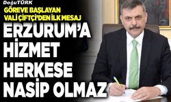 Erzurum Valisi Çiftçi göreve başladı