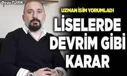 Liselerde yeni dönem başladı; Uzman isim yorumladı