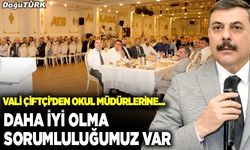 Vali Çiftçi: Önce biz öğrenip kendimizi yenileyeceğiz