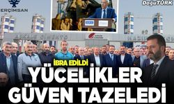 ERÇİMSAN ortaklarından Yücelikler’e tam destek