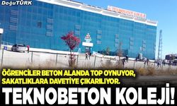 Teknobeton koleji!