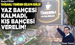 Yaz bahçesi kalmadı, kış bahçesi verelim!