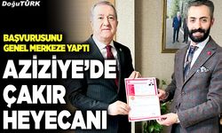 Gazeteci Çakır, Aziziye’den aday