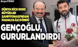 Gençoğlu, gururlandırıyor