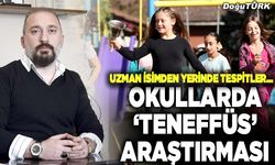 Okullarda ‘teneffüs’ araştırması