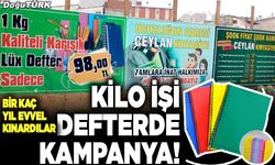 Kilo işi defterde kampanya!