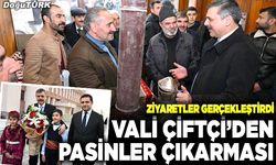 Vali Çiftçi, Pasinler'e çıkarma yaptı