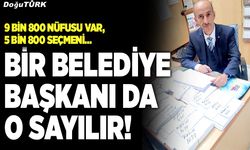 Bir belediye başkanı da o sayılır!
