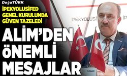 İş İnsanı Alim yeniden başkan seçildi