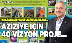 Aziziye için 40 vizyon proje…