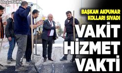 Akpunar: Vakit Aziziye’ye hizmet vakti