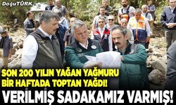 Verilmiş sadakamız varmış!