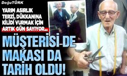 Müşterisi de makası da tarih oldu!