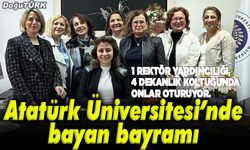 Atatürk Üniversitesi’nde bayan bayramı